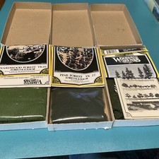 3 Kits. WOODLAND SCENICS LOT OF TREE KITS HO TK 28, 27, 23.