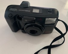 Olympus AZ 200 Super Zoom Compact 35mm Film Camera 38-80mm **READ**