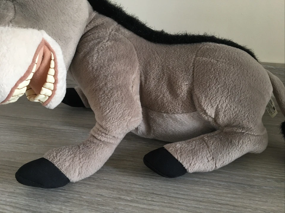 Dreamworks - Wise Crackin’ Donkey - Shrek 2 Movie - 2003 - Pre-Loved - 14’’ - Image 3 of 4