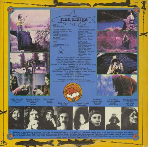 Steve Hillage Fish Rising - 1st vinyl LP album record UK