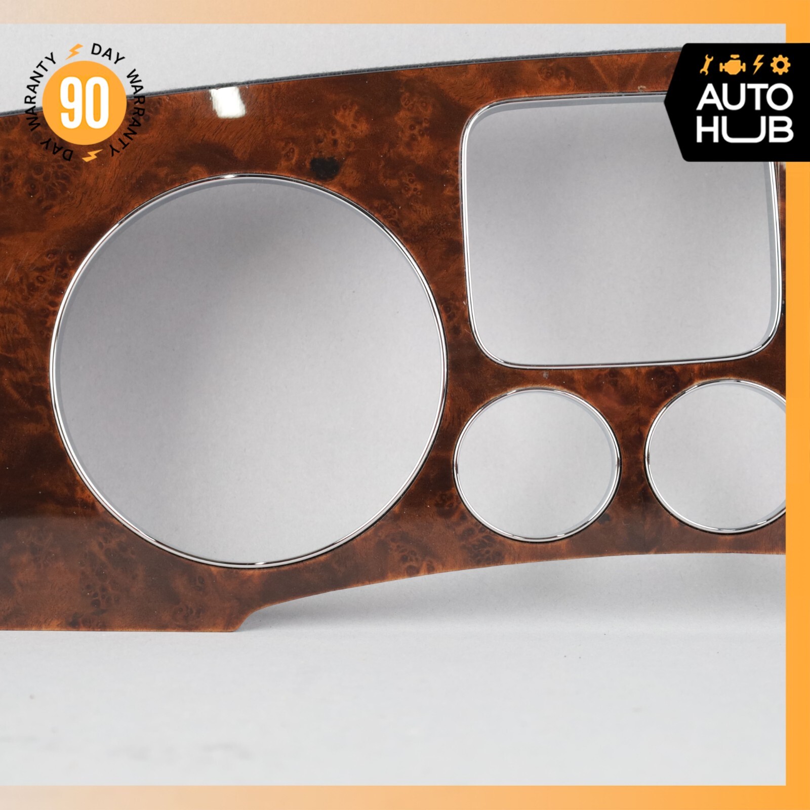 03-13 Bentley Continental Flying Spur Dash Panel Speedometer Bezel Trim OEM 78k