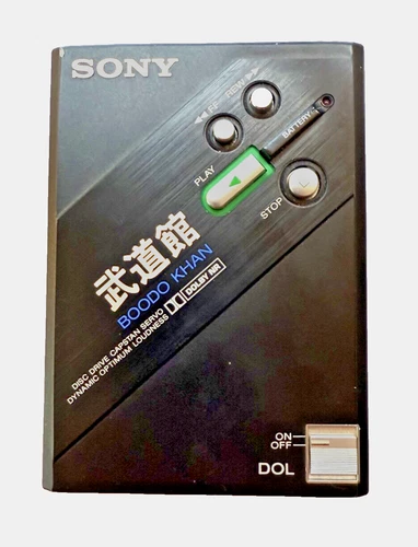 SONY Walkman BooDo Khan (DD-100) + SONY Headphones (DR-S100) - Both Work
