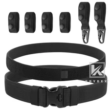 KRYDEX Tactical Police Security Guard Duty Belt Law Enforcement Outer&Inner Belt