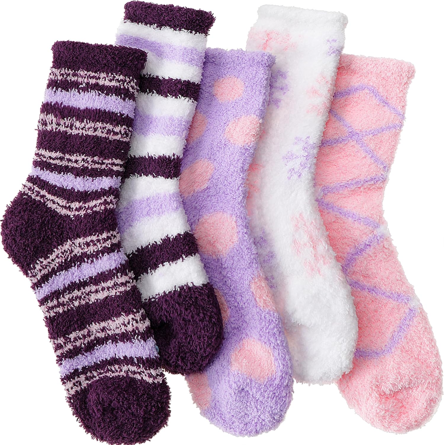 ANTSANG Womens Fuzzy Socks Slipper Winter Fluffy Comfy Cozy Socks Cabin Warm Hom