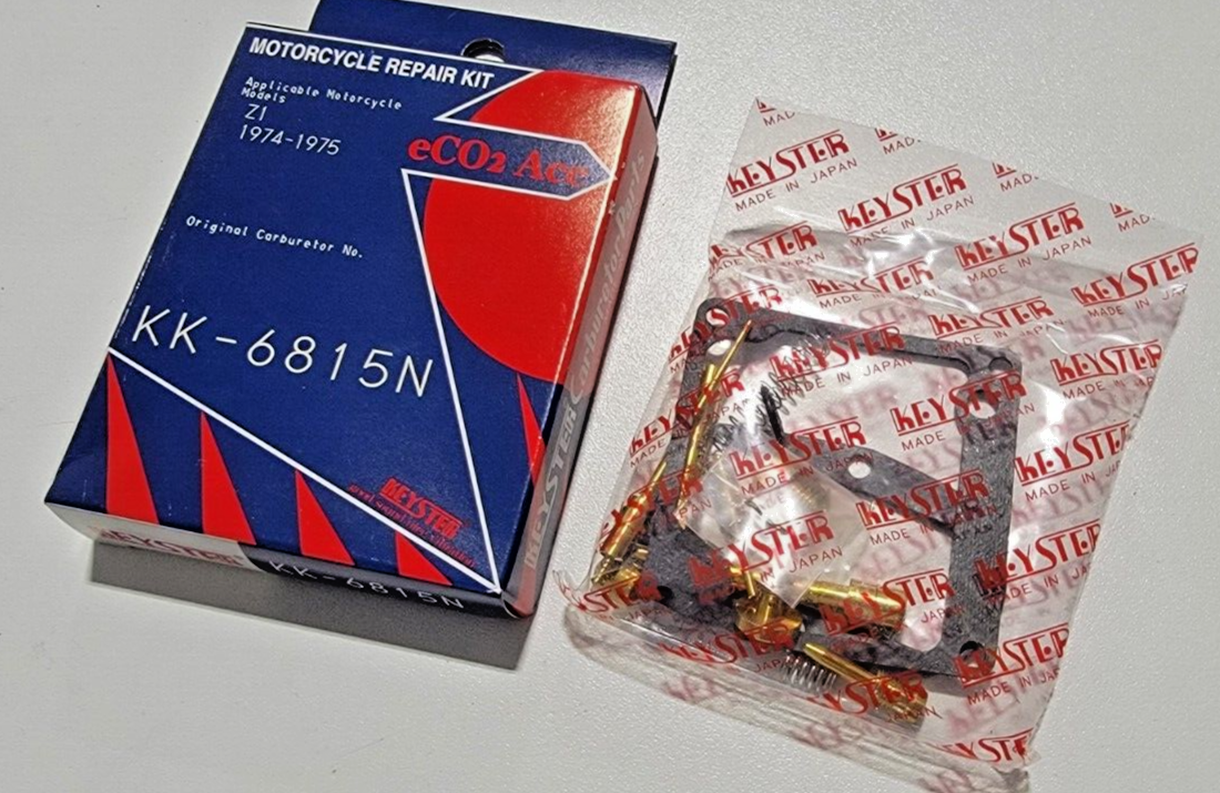 1974-1975 Kawasaki Z1 Keyster Carburetor Rebuild Kit KK-6815N | eBay