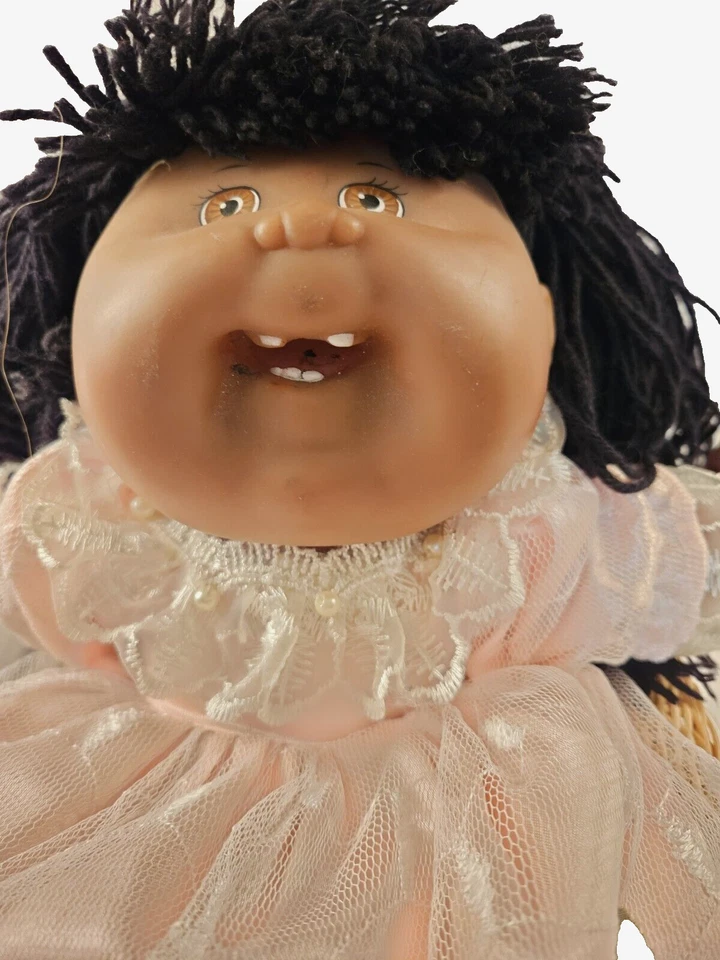Rare VHTF AA cabbage patch doll girl hm 19 transitional Hasbro First Edition - Image 4 of 4