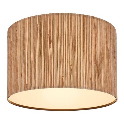 Deckenlampe Deckenleuchte Wohnzimmer Schlafzimmer Flur Seegras Schirm Boho