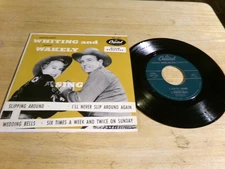 Whiting and Wakely 45EP - ...Sing - Capitol EAP 1-403  w/cvr