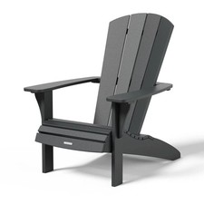 Leisure Line Adirondack Garden Chair - All-Weather HDPE Recycled Plastic Outdoor