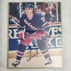 Luc Robitaille Autographed/Signed NY Rangers 8x10 Photo w/ COA — photo 1