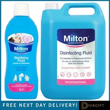 MILTON STERILISING FLUID DISINFECTANT LIQUID FOR BABY BOTTLE & SURFACE HOME USE