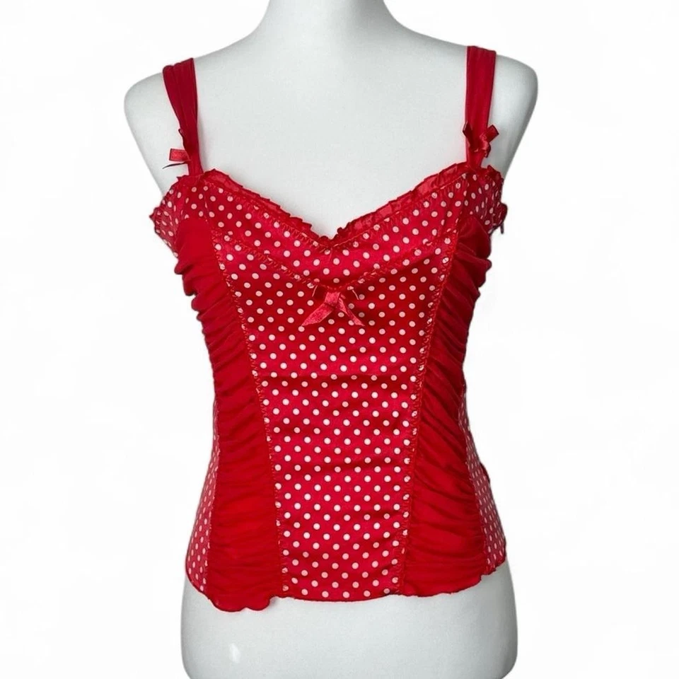 Corsé grande Y2K Silk Bebe a lunares Foto 2 de 4