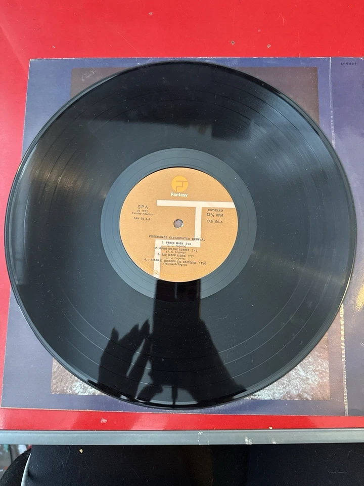 Creedence Clearwater Revival - Creedence Gold 1972 Fantasy FAN 56-4 LP - VG - Image 4 of 4