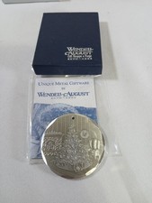 WENDELL AUGUST FORGE CHRISTMAS ORNAMENT, 1998 CHRISTMAS TREE, ALUMINUM NOS