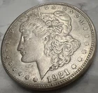 1921 Morgan Silver Dollar RARE E Pluribus mint mark S  26.7g