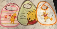 Disney Baby Winnie the Pooh Cotton Bibs Set of 3