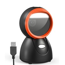1D/2D/QR Code Reader Desktop Barcode Scanner USB Hand-free Reader POS PC