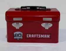 Craftsman Mini Tool Box Metal Tin Gift Card Holder