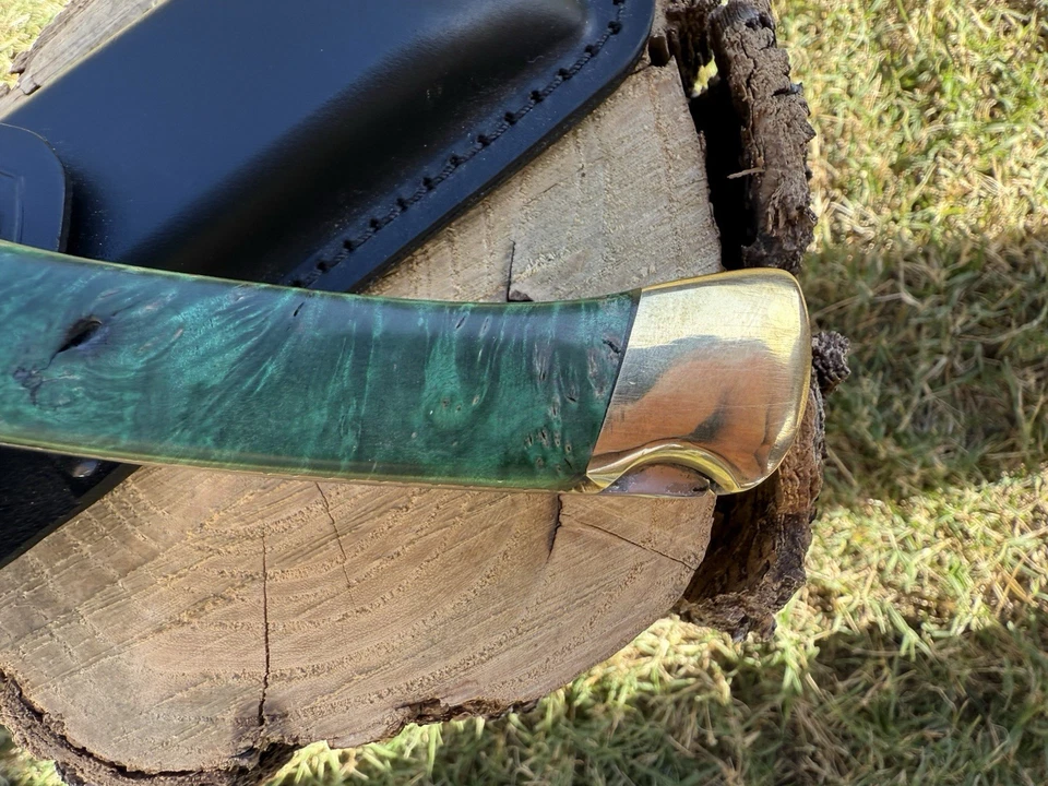 Cuchillo Buck Custom Shop 1/1 BOS S30V 110 con trabajo de archivo Foto 4 de 4