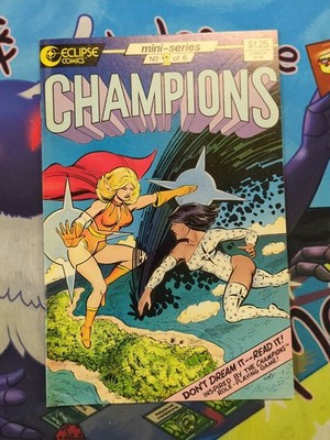 Champions #2 (Eclipse Comics September 1986)