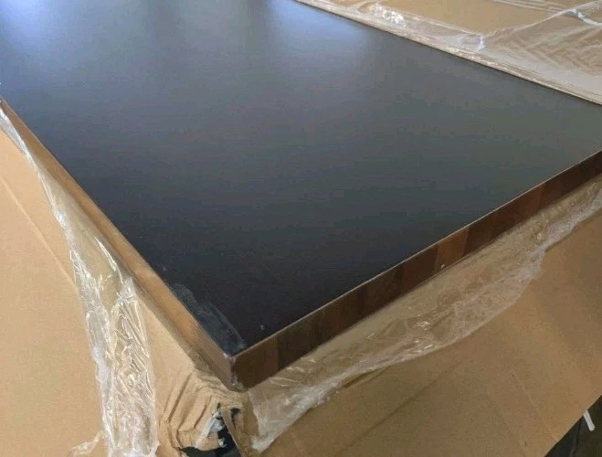 4 pies L X 25 pulgadas Encimera de bloque de carnicero de nogal con acabado de chapa ~ Hampton Bay🍽 Foto 3 de 4