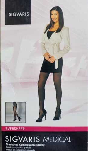 Sigvaris Eversheer Medical Compression 20-30 mmHg Pantyhose Size LS Natural NIB