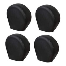 RV Tire Covers Set of 4, Tough Waterproof Wheel Protector for Trailer Camper,
