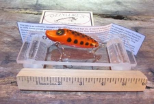 Vintage fishing lure/Creek Chub/Shur Strike River Master #343