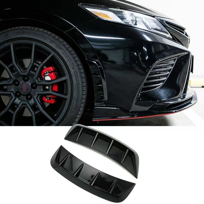 #ad 2PCS Sport Black Side Fender Air Vents Wing Cover Trim Accessories Universal $18.93