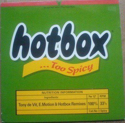 Hotbox - Too Spicy - Used Vinyl Record 12 - Promo - E6999z