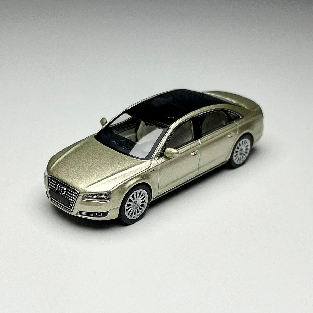 MASDI 1/64(改) AUDI A8L アルミ深リム カスタム MASSDI 1:64 Audi A8