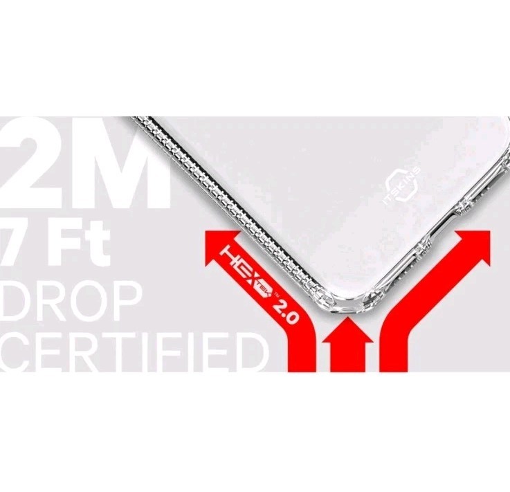 ITskins Spectrum Slim Phone Case Cover Protection for Samsung Galaxy A11 Clear