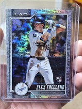 2026 Topps Series 1 Opening Day Silver Holo Parallel Alex Freeland RC #74