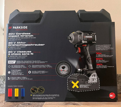 PARKSIDE PERFORMANCE SCHLAGSCHRAUBER PPDSSA 20-Li B2 OHNE AKKU