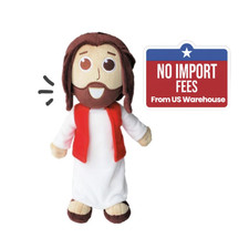 Talking Jesus Doll   12" Plush with Scripture Verses Batteries Included