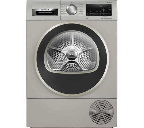 TieDex UK BOSCH Serie 6 WQG245S9GB 9 kg Wärmepumpentrockner - Silber Inox - Bild 1 von 1