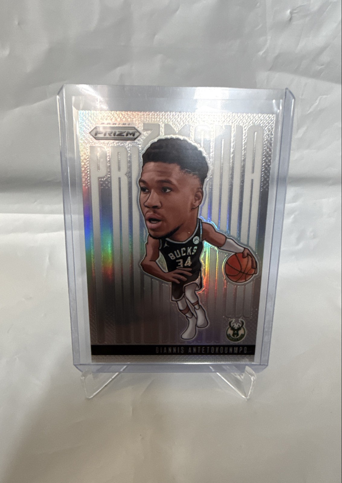Giannis Antetokounmpo 2024 Prizm #18 Prizmania /(SSP) Price Guide