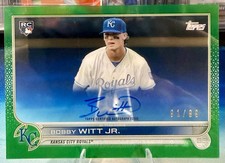 2022 Topps X Bobby Witt Jr. Crown Collection Baseball Cards Checklist 24