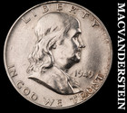1949-D Silver Franklin Half Dollar - Scarce  Better Date  No Reserve  #M216 — photo 1