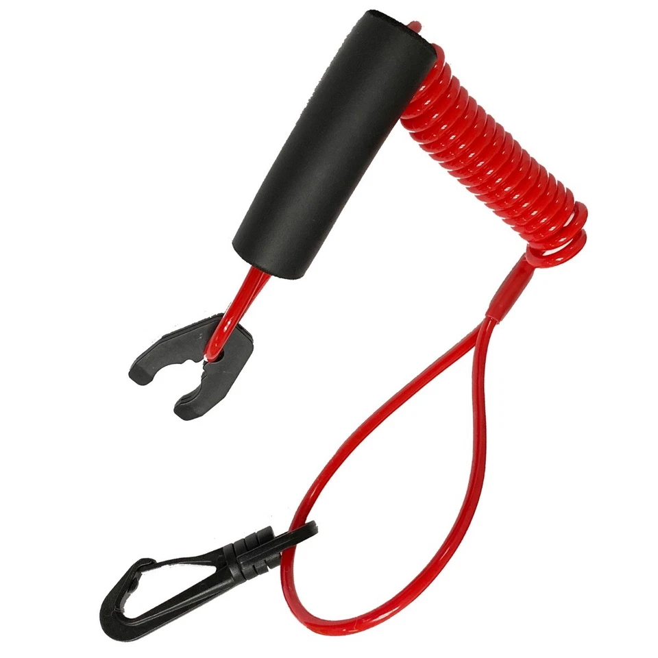 Llave de cordón de seguridad Yamaha WaveRunner GP760 GP800 GP1200 Superjet SUV Foto 4 de 4