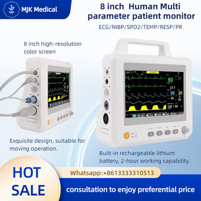 8inch Human Multiparameter Patient Monitor, Monitoring Functions for Medical Use