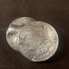 1 Troy Ounce .999 Silver Trade Unit & 1 Morgan Silver Dollar 68.0 Grams Total
