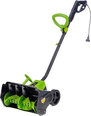16 Inch 12Amp Electric Snow Shovel 430lbs Minute Earthwise