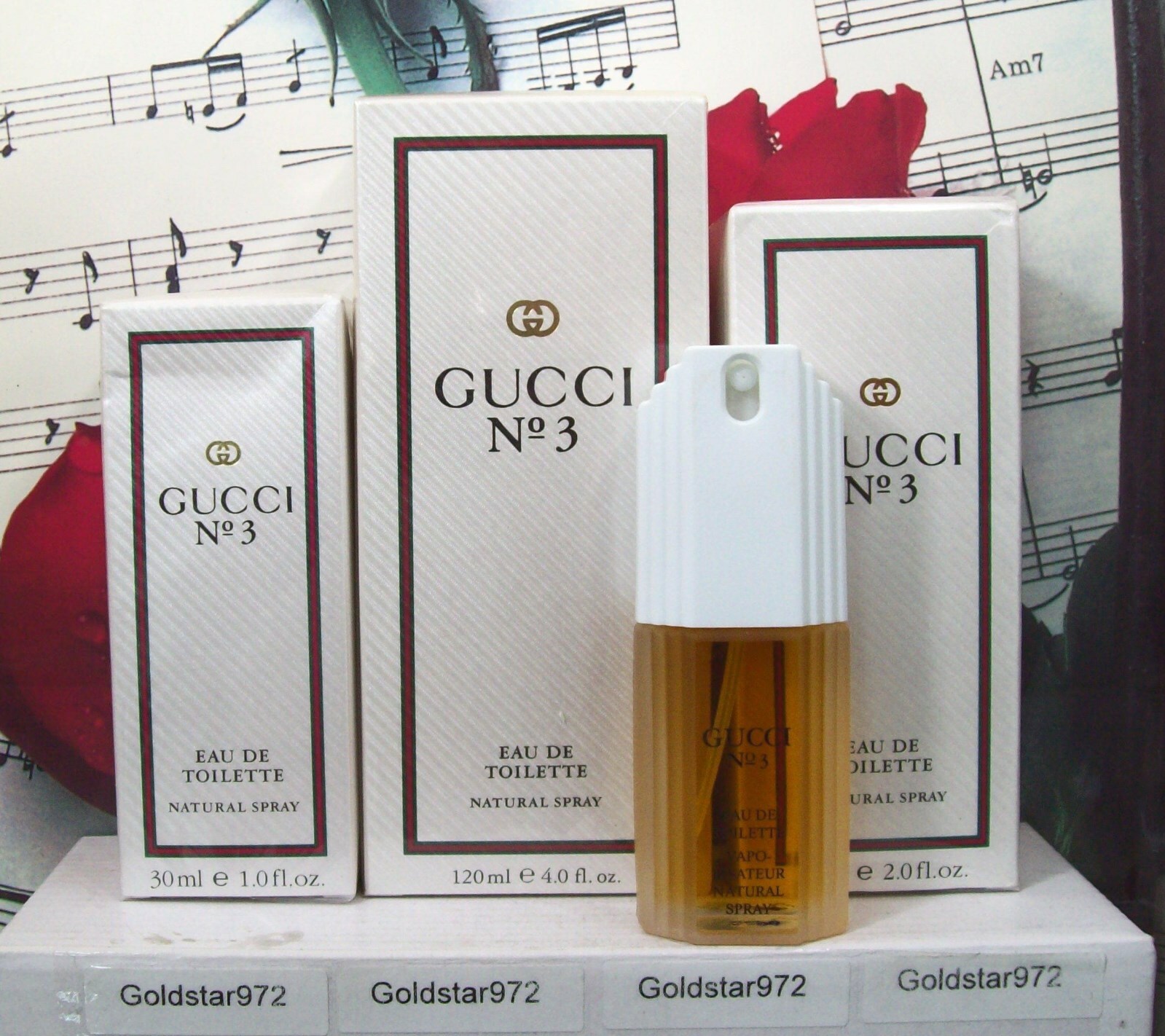 gucci number 3 perfume