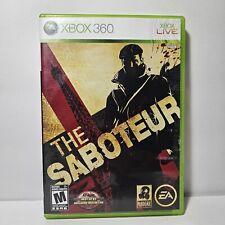 The Saboteur Microsoft Xbox 360 2009 Complete CIB EA Pandemic Studios