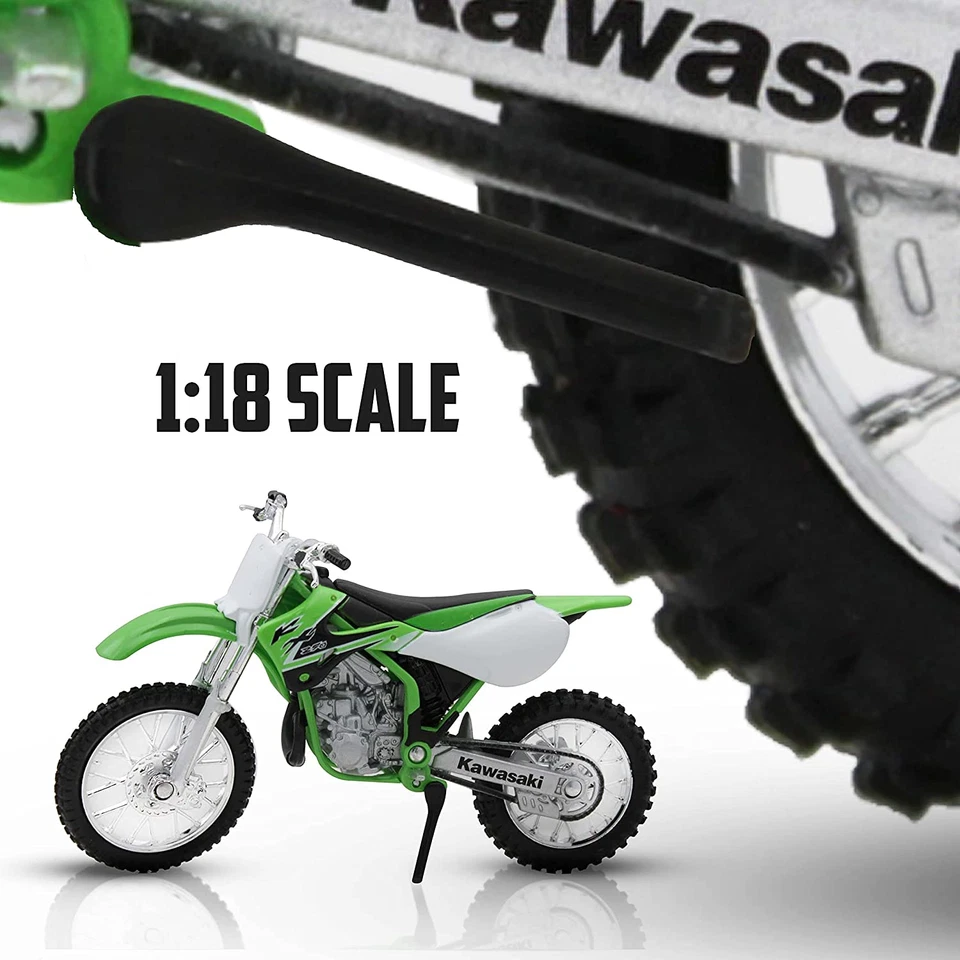 Литой под давлением желтый мотоцикл Welly Suzuki DR-Z400S, масштаб 1:18 - Изображение 4 из 4