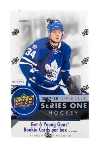 2017-18 Upper Deck Series 1  Hockey Hobby Boxes Factory Sealed