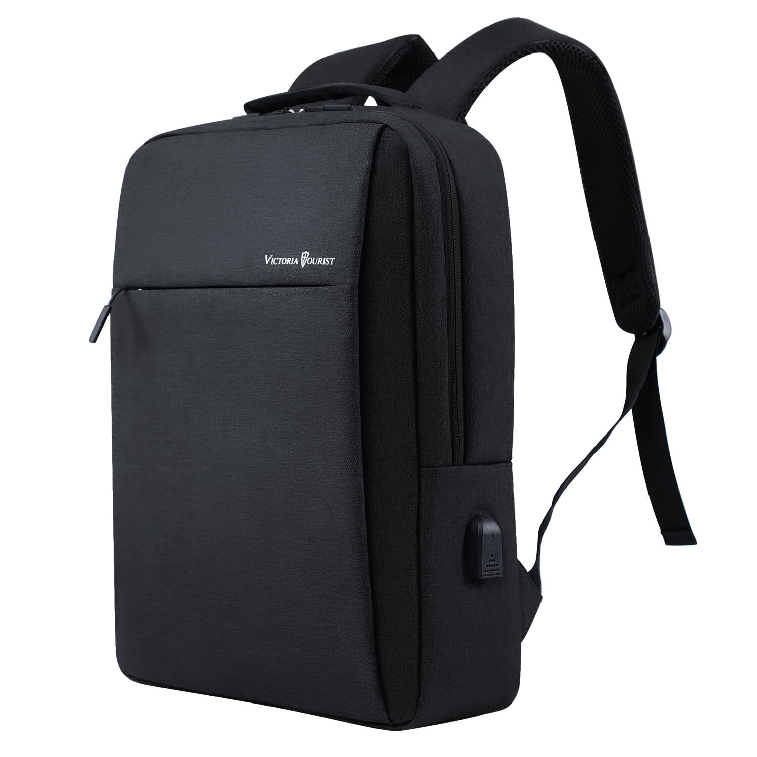 Slim Durable Water Resistant Laptop Backpack for Business Travel-image