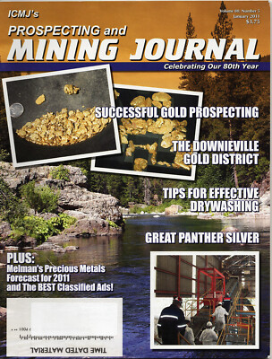 ICMJ Prospecting and Mining Journal Magazine 2011 Issues with free Shipping