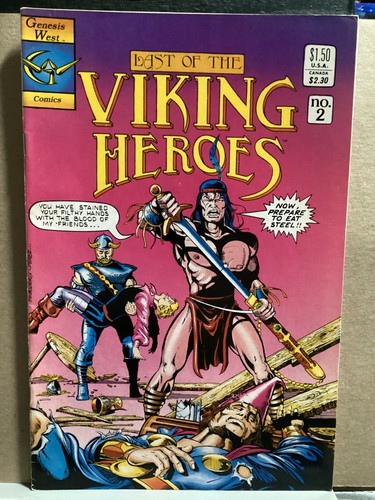 LAST OF THE VIKING HEROES #2 +6 1987 + ESPECIAL DE VERANO #2 1990 TMNT GENESIS WEST - Imagen 2 de 7